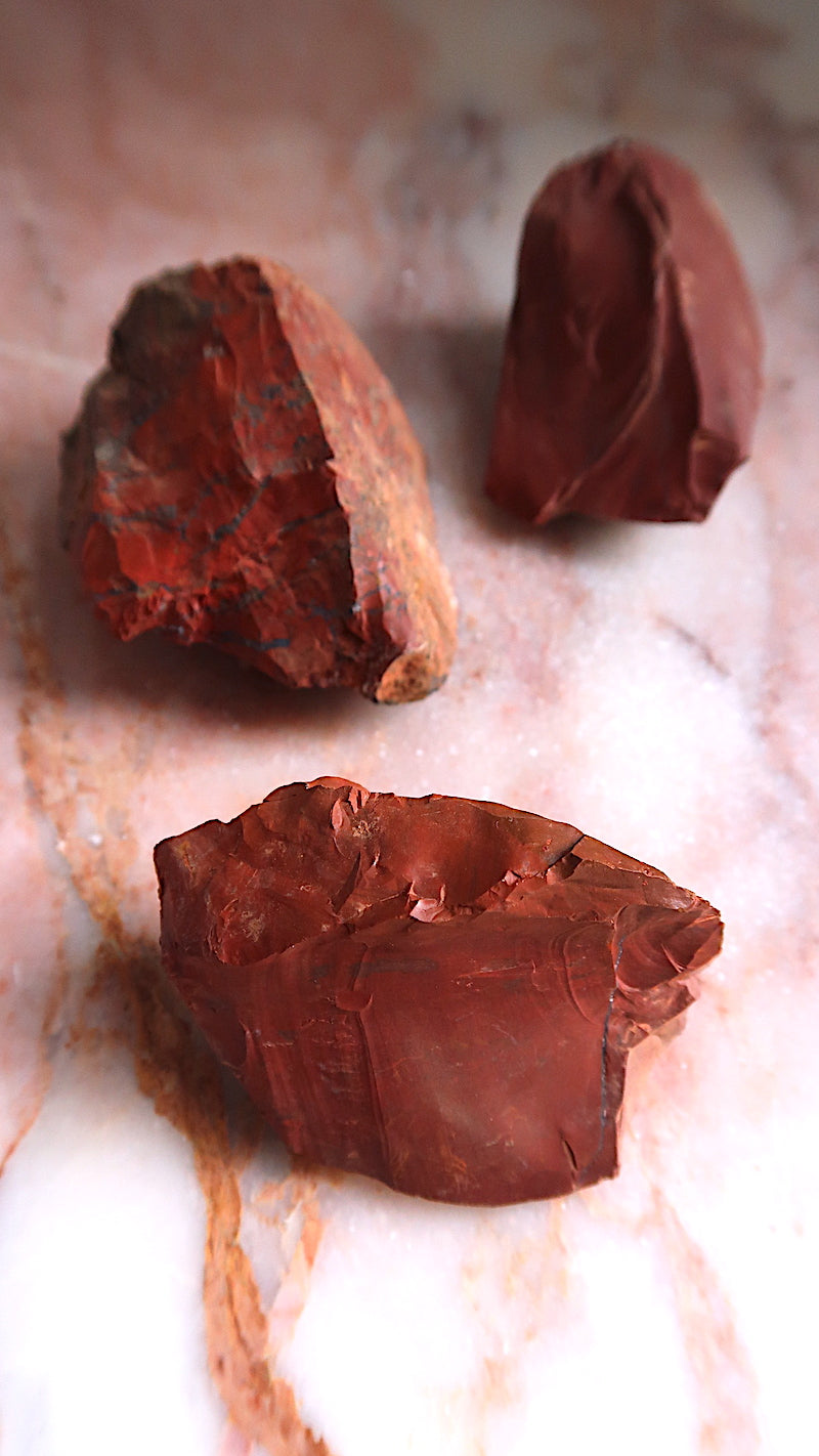 Raw Red Jasper