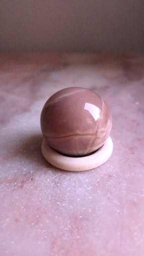 Pink Moonstone Sphere