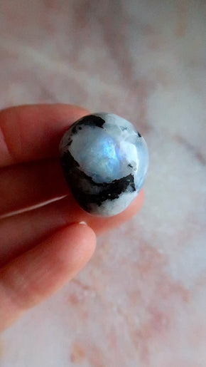 Rainbow Moonstone Pocket Stone