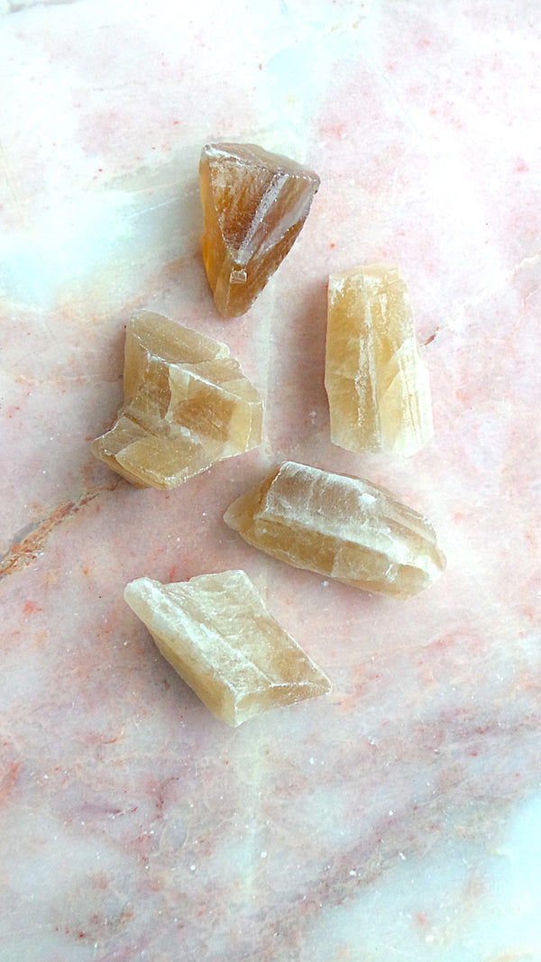 Small Honey Calcite, Somerset UK
