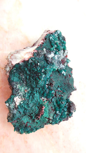 Large Deep Green Apophyllite Cluster