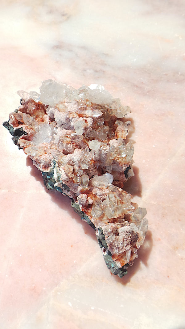 Large Pink & Clear Apophyllite