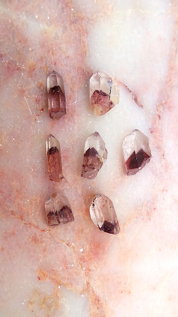 XS Raw Phantom Quartz Points
