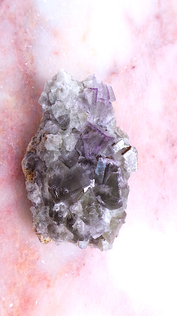 British Purple Fluorite Cluster