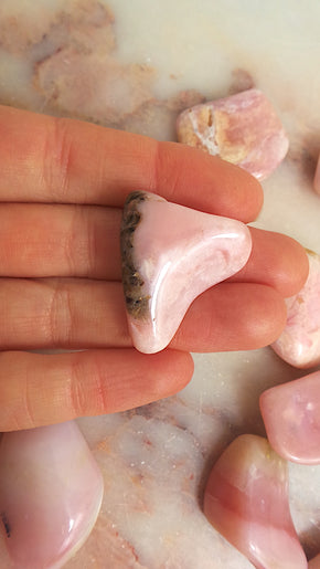 Large Pink Opal Tumbles