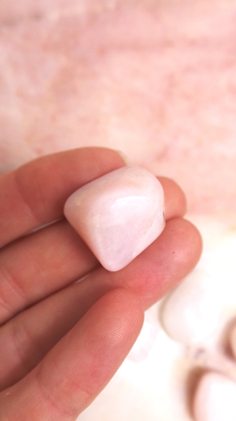 Pink Petalite Tumbles