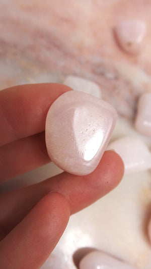 Pink Petalite Tumbles