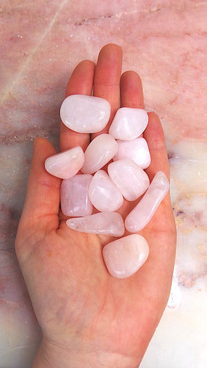 Pink Petalite Tumbles