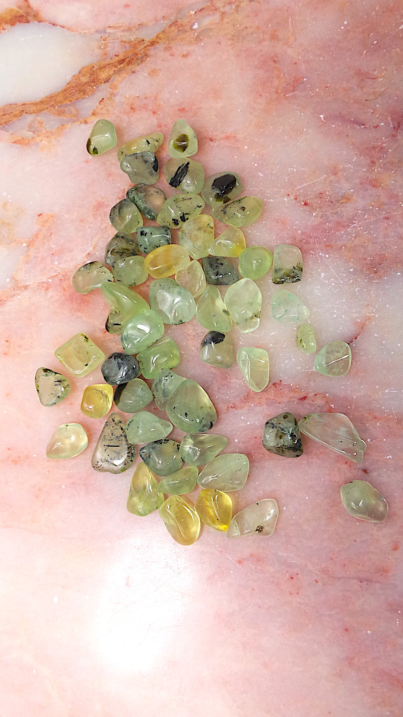 Prehnite Chips (for 5 chips)