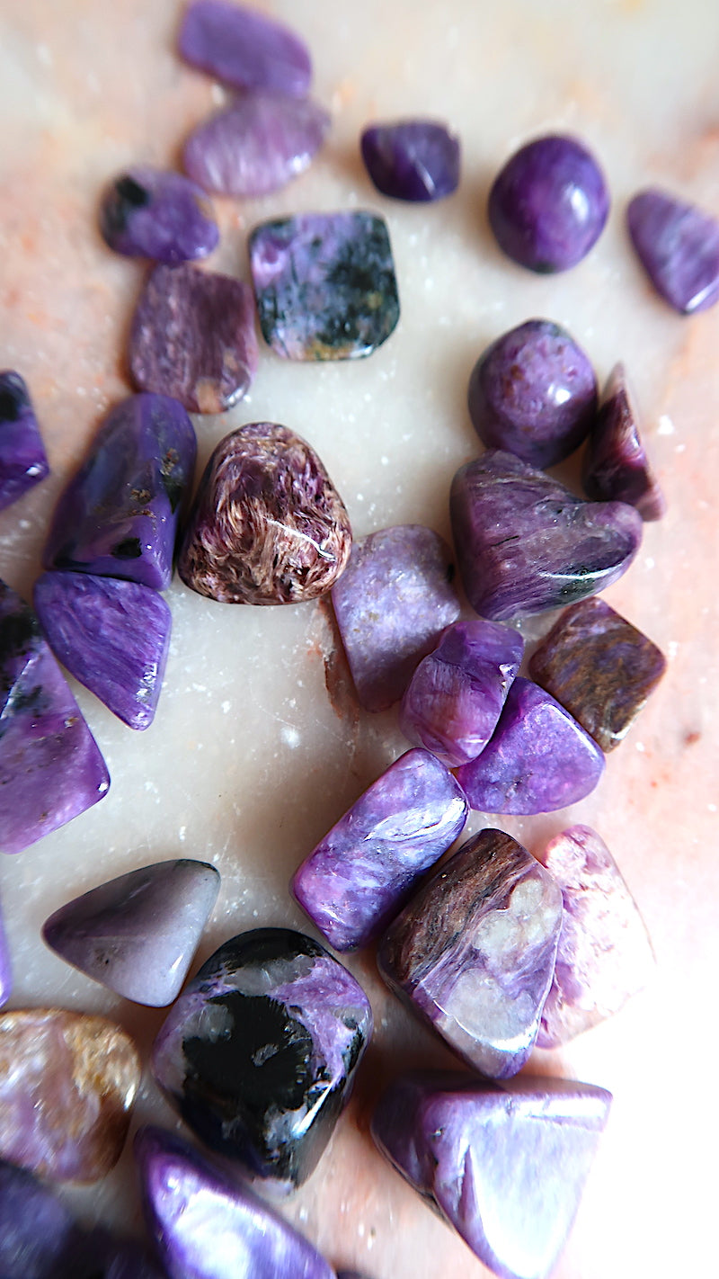 Small Charoite Tumbles