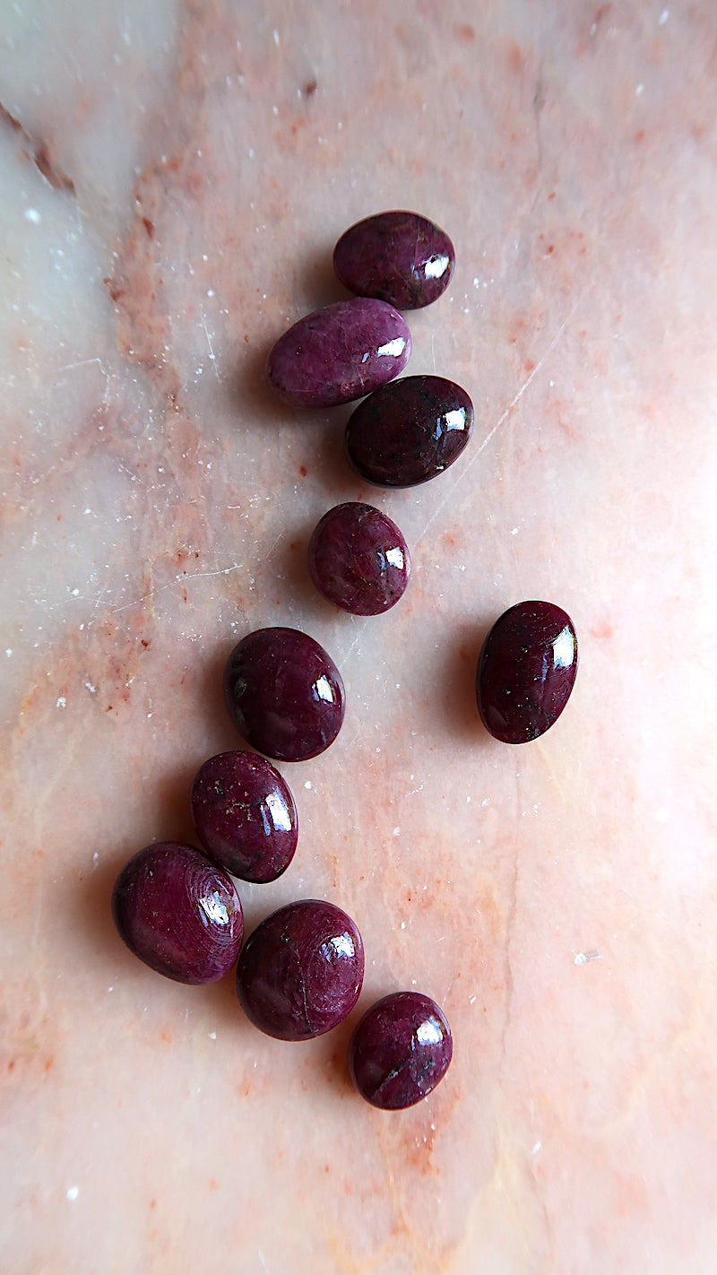 Extra Small Premium Grade Ruby Tumbles