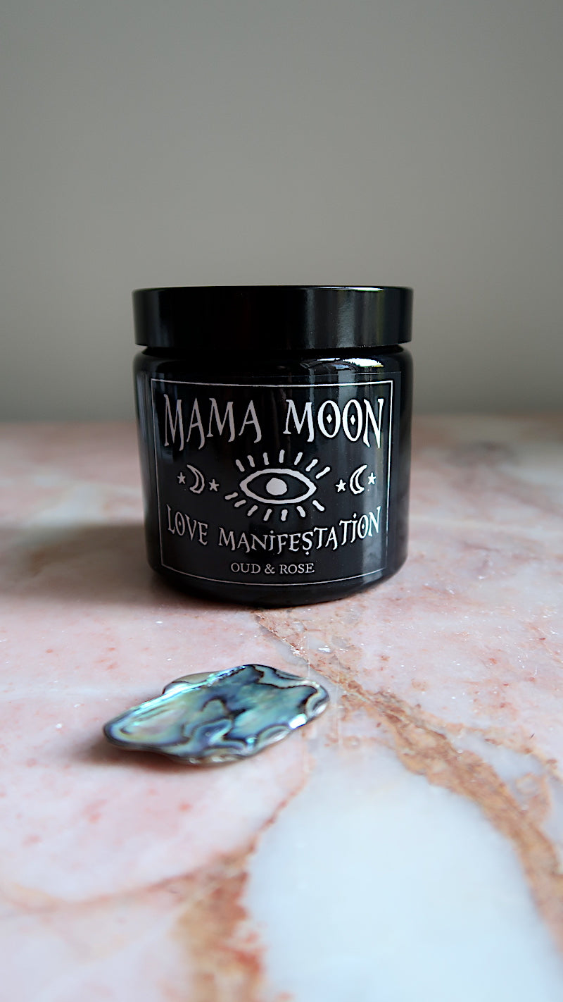 Love Manifestation Mini Moon Candle 120g