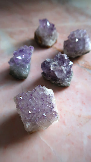 Small Amethyst Clusters