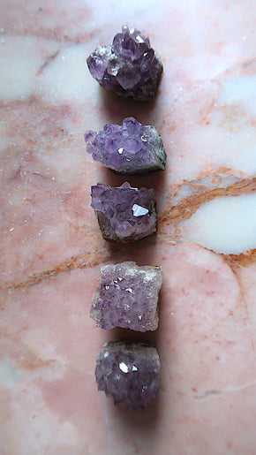 Small Amethyst Clusters