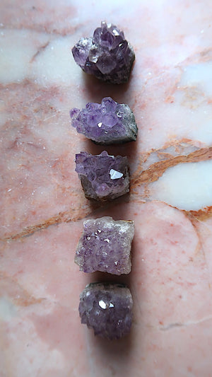 Small Amethyst Clusters