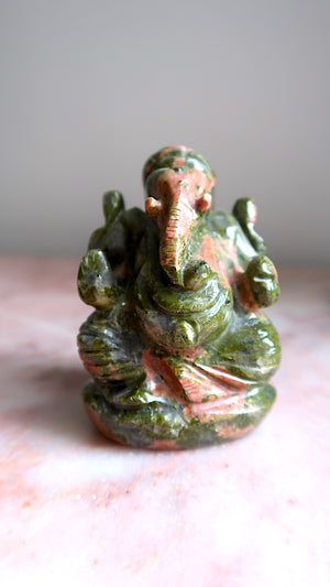 Unakite Jasper Ganesh