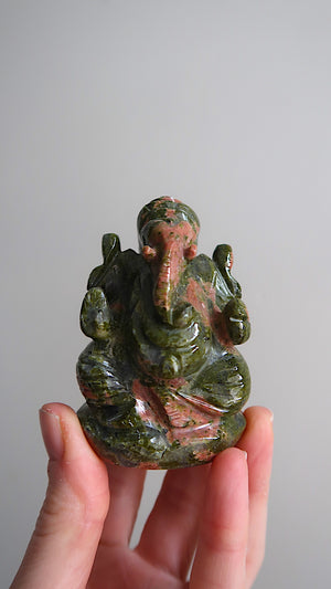 Unakite Jasper Ganesh