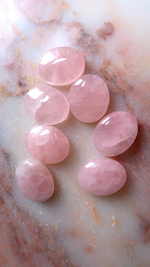 Rose Quartz Pocket Stone