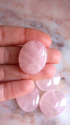 Rose Quartz Pocket Stone